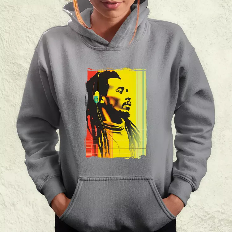 Bob Marley v2 női pulóver