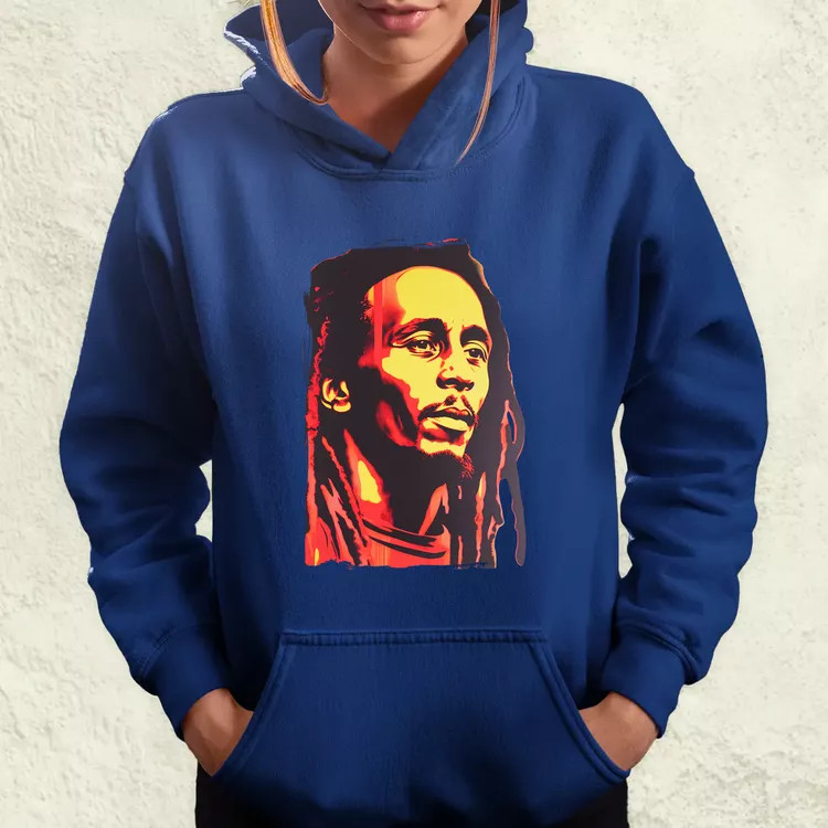 Bob Marley v4 női pulóver
