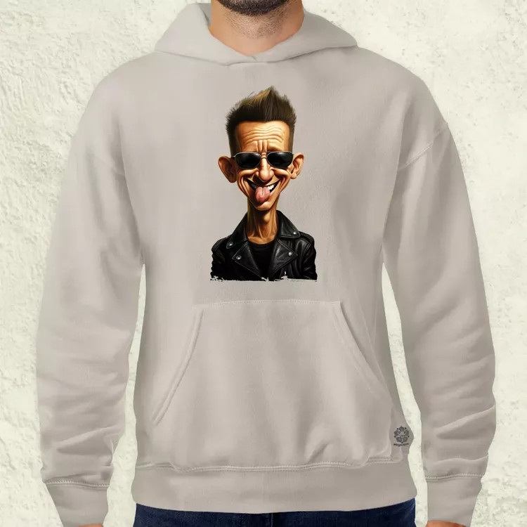 Dave Gahan karukatúra v1 férfi pulóver