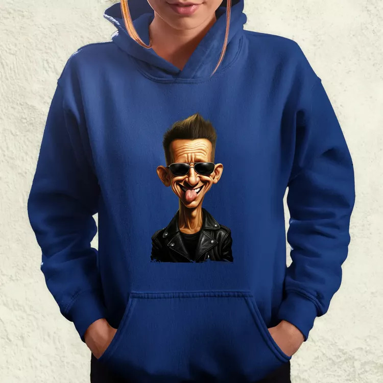 Dave Gahan karukatúra v1 női pulóver