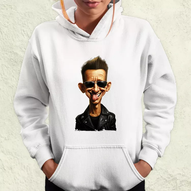Dave Gahan karukatúra v1 női pulóver