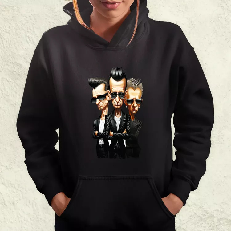 Depeche Mode karikatúra v1 női pulóver