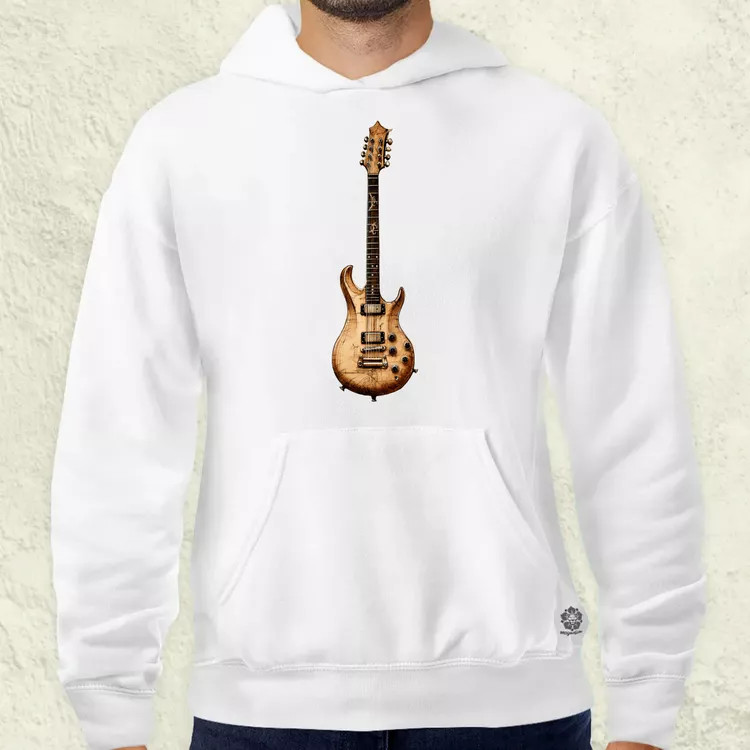 Elektromos gitár szkeccs v1 férfi pulóver
