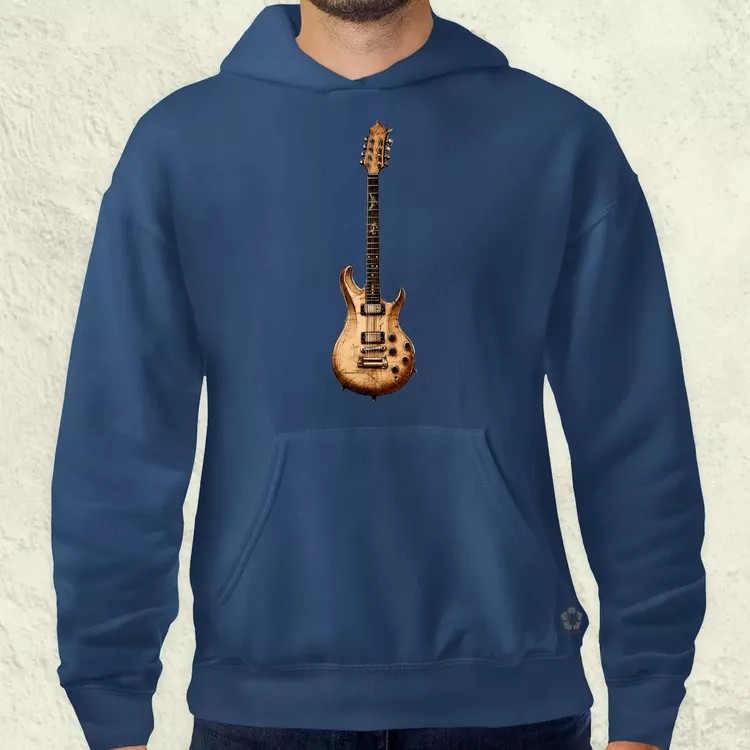 Elektromos gitár szkeccs v1 férfi pulóver