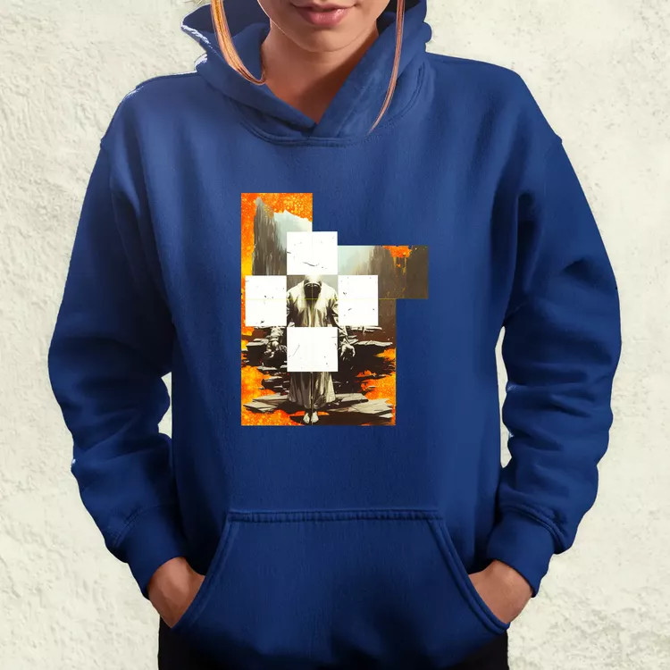 Modern kereszt fantázia v4 női pulóver