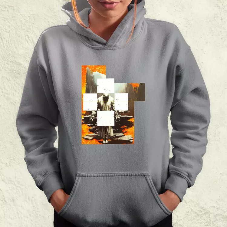 Modern kereszt fantázia v4 női pulóver