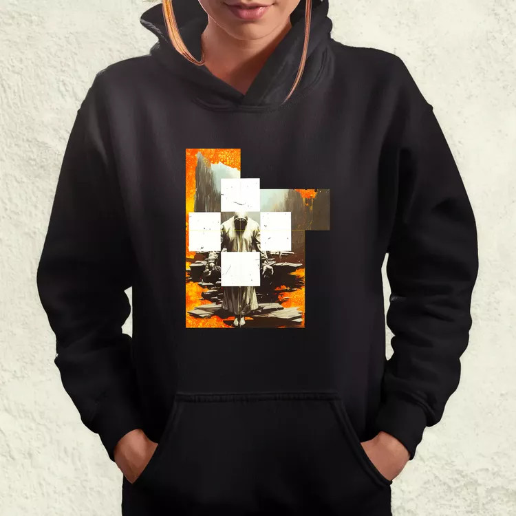 Modern kereszt fantázia v4 női pulóver