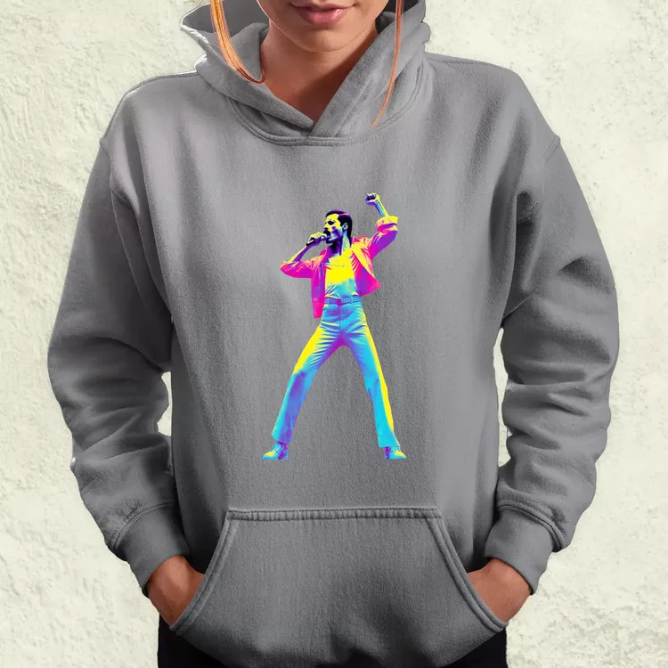 Freddie Mercury v3 női pulóver
