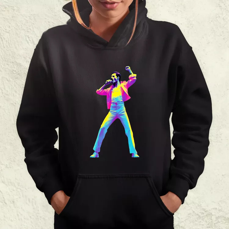 Freddie Mercury v3 női pulóver