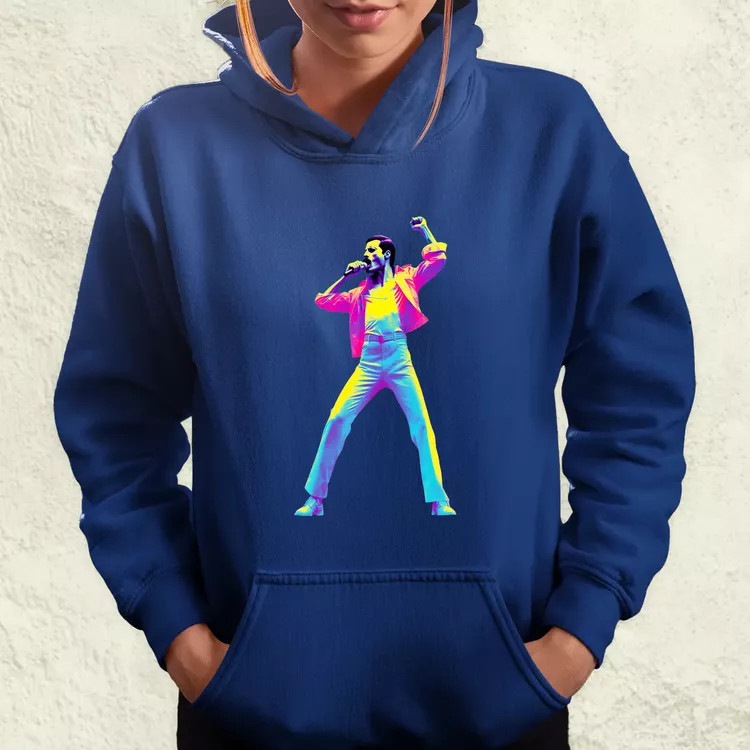 Freddie Mercury v3 női pulóver