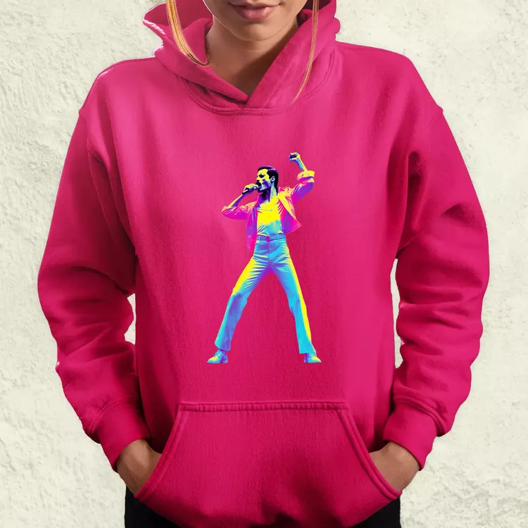 Freddie Mercury v3 női pulóver