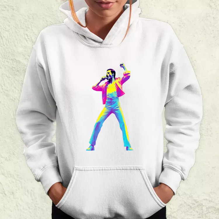 Freddie Mercury v3 női pulóver