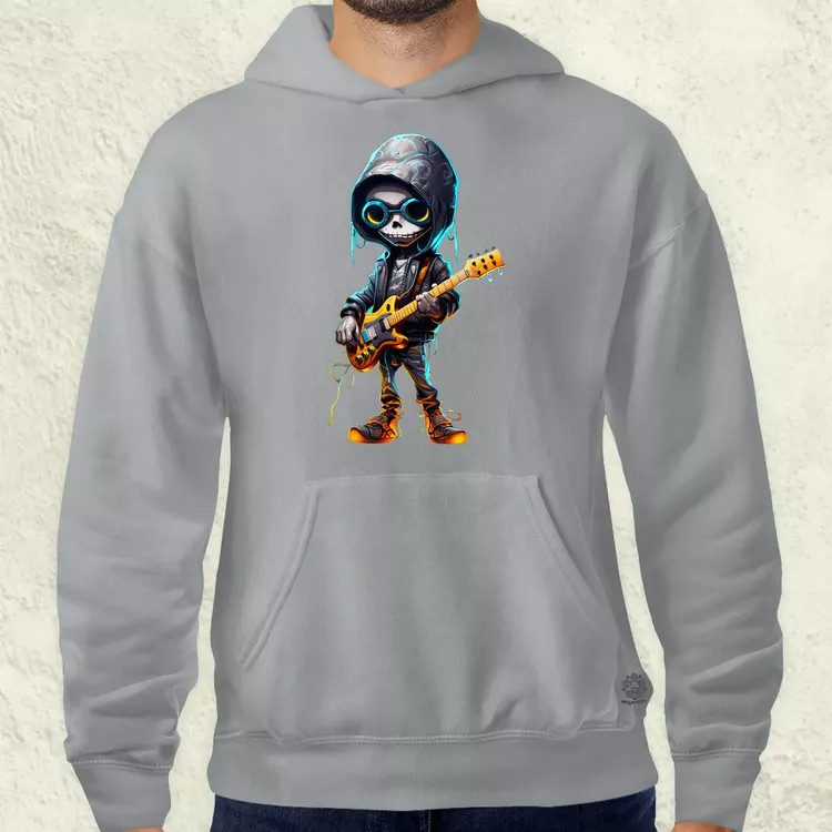 Gitáros srác v1 férfi pulóver
