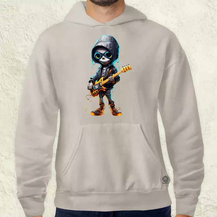 Gitáros srác v1 férfi pulóver