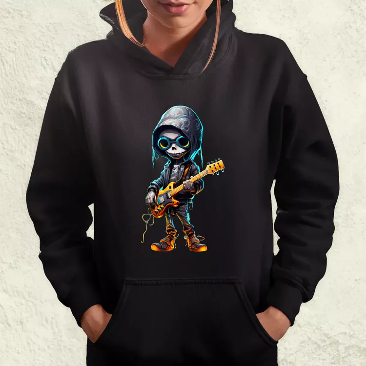 Gitáros srác v1 női pulóver