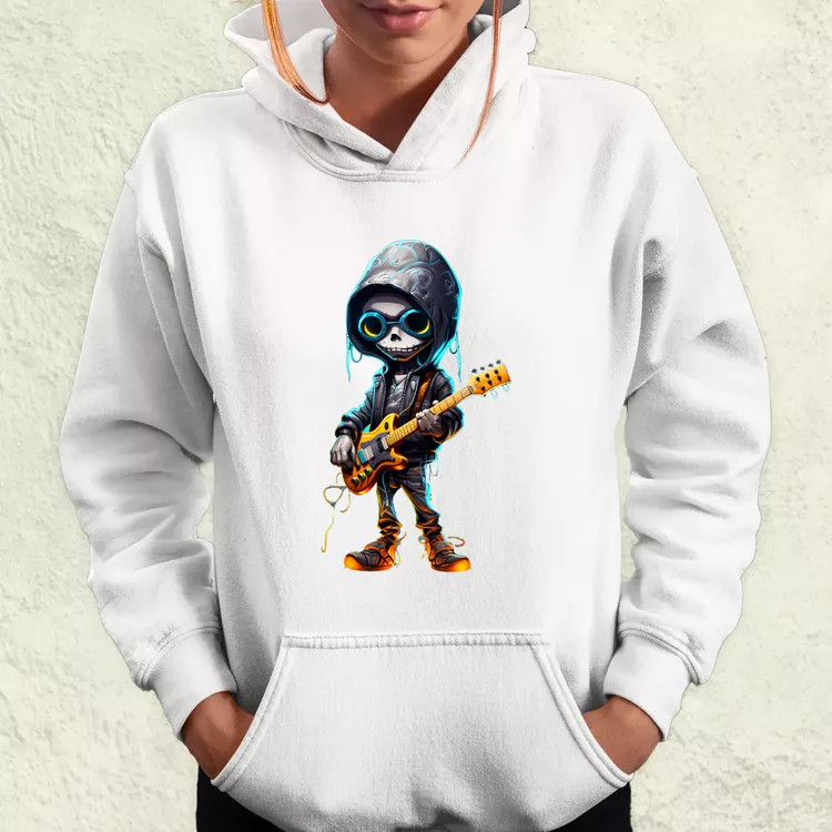 Gitáros srác v1 női pulóver