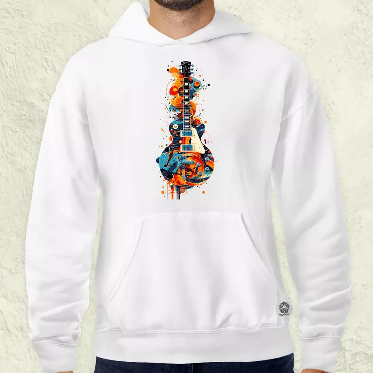 Graffiti gitár v1 férfi pulóver