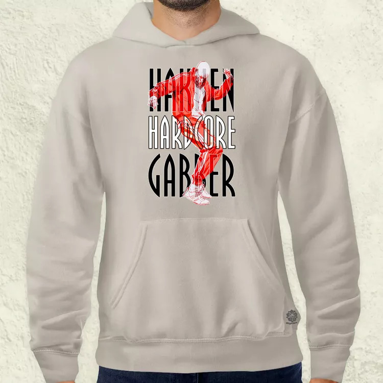 Hakken Hardcore Gabber férfi pulóver