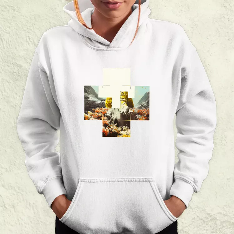Modern kereszt fantázia v5 női pulóver