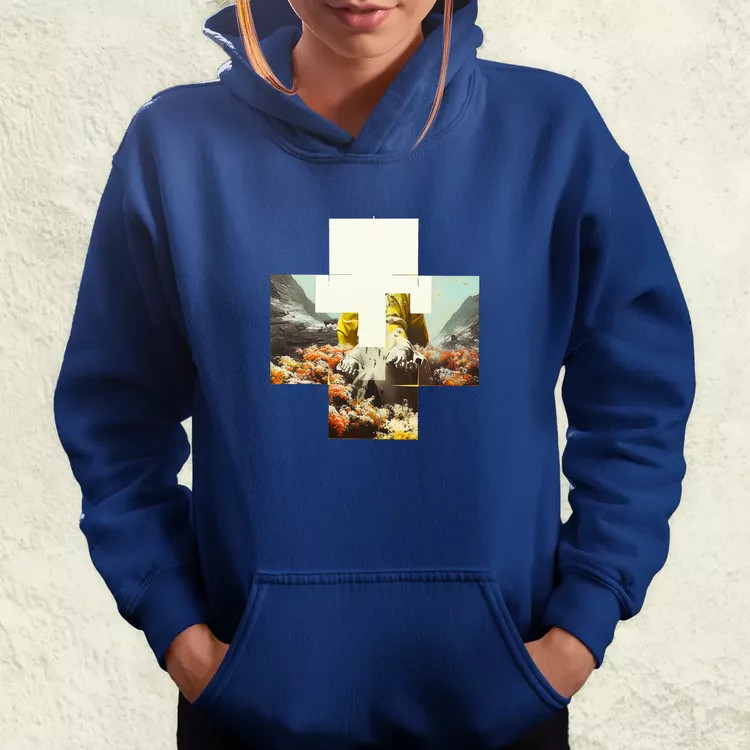Modern kereszt fantázia v5 női pulóver
