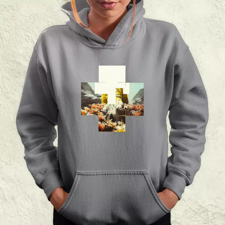 Modern kereszt fantázia v5 női pulóver