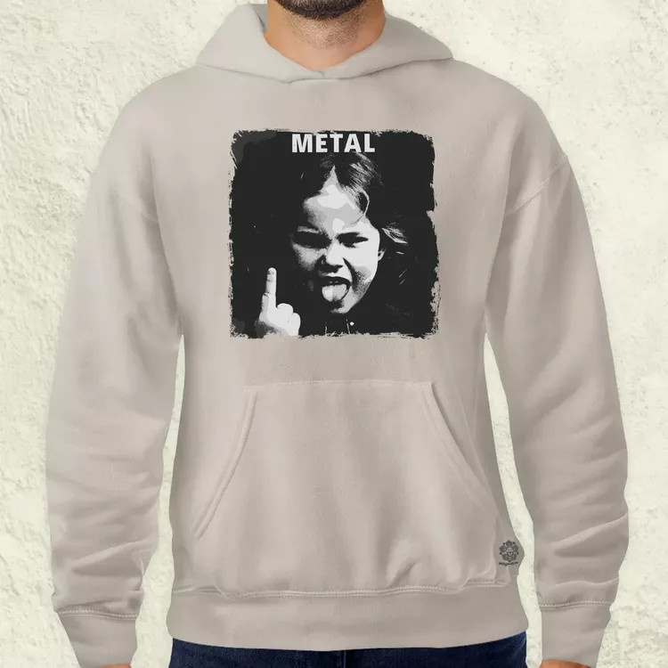 Metal férfi pulóver