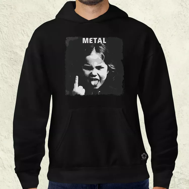 Metal férfi pulóver