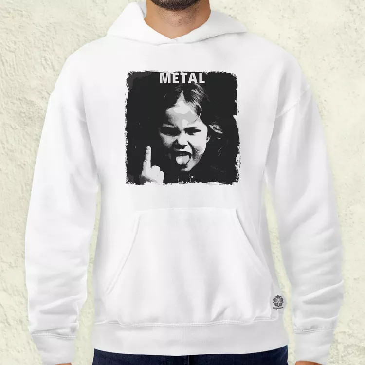 Metal férfi pulóver