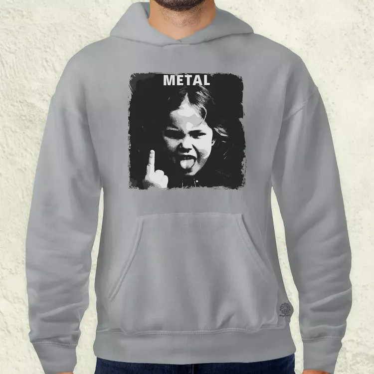 Metal férfi pulóver