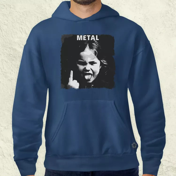 Metal férfi pulóver