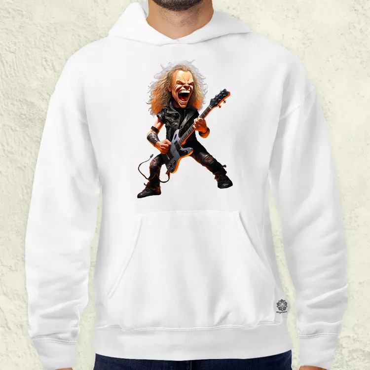 Metallica karikatúra v2 férfi pulóver