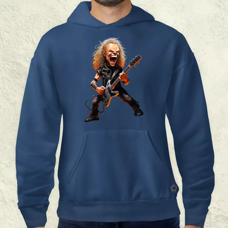 Metallica karikatúra v2 férfi pulóver