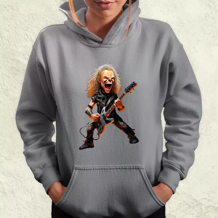 Metallica karikatúra v2 női pulóver