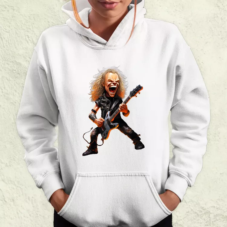 Metallica karikatúra v2 női pulóver