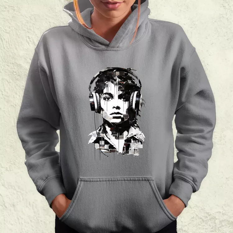 Michael Jackson portré v4 női pulóver