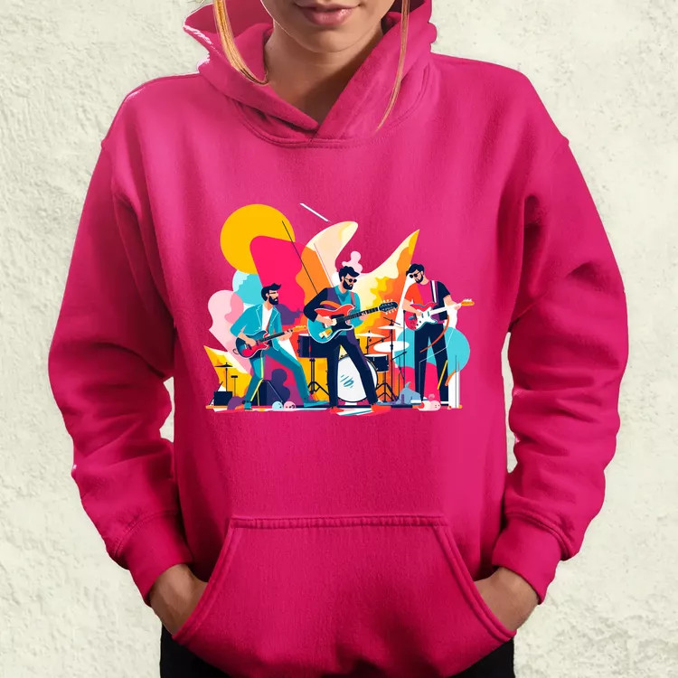 Minimalista funky banda v1 női pulóver