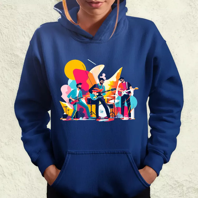 Minimalista funky banda v1 női pulóver