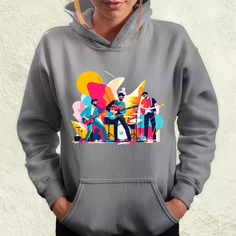 Minimalista funky banda v1 női pulóver