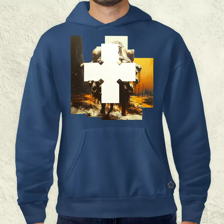 Modern kereszt fantázia v7 férfi pulóver