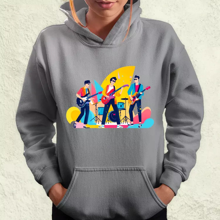 Minimalista funky banda v4 női pulóver
