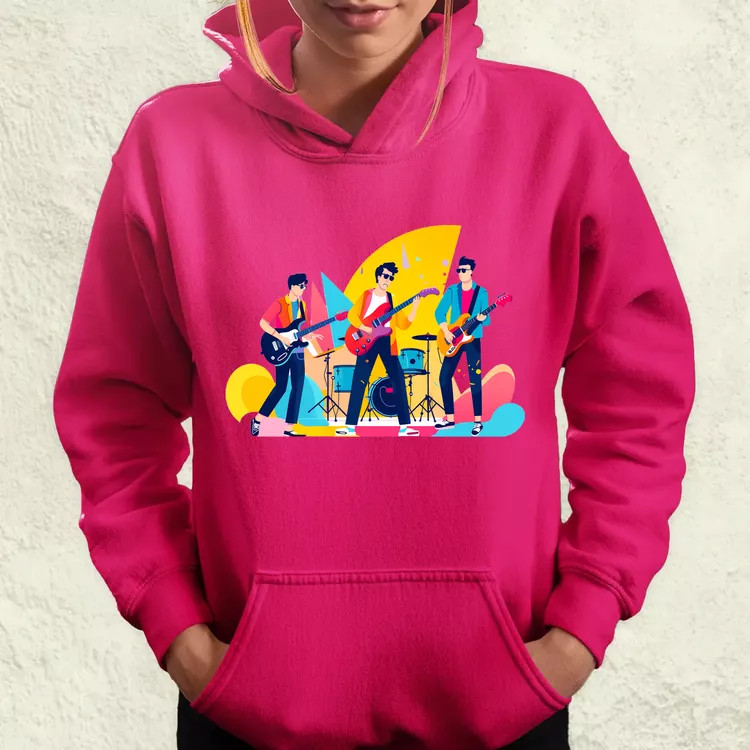 Minimalista funky banda v4 női pulóver