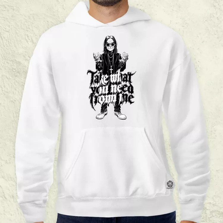 Ozzy Osbourne fanart férfi pulóver