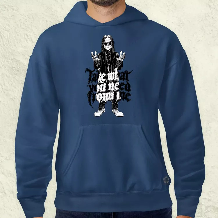 Ozzy Osbourne fanart férfi pulóver