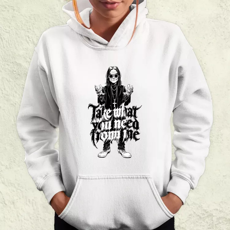 Ozzy Osbourne fanart női pulóver
