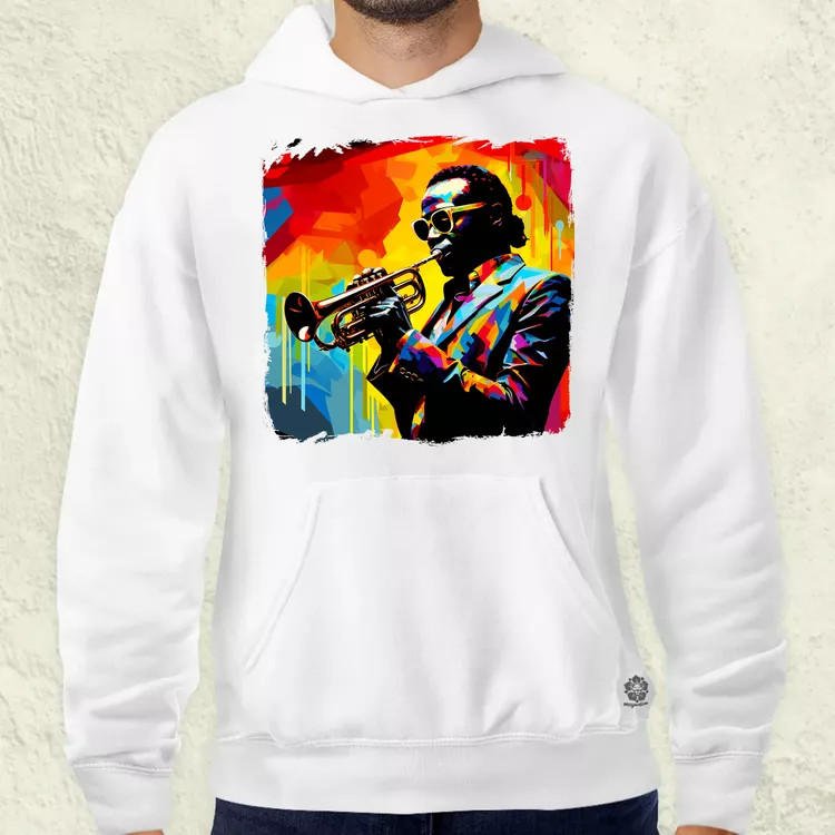 Pop art Miles Davis v1 férfi pulóver