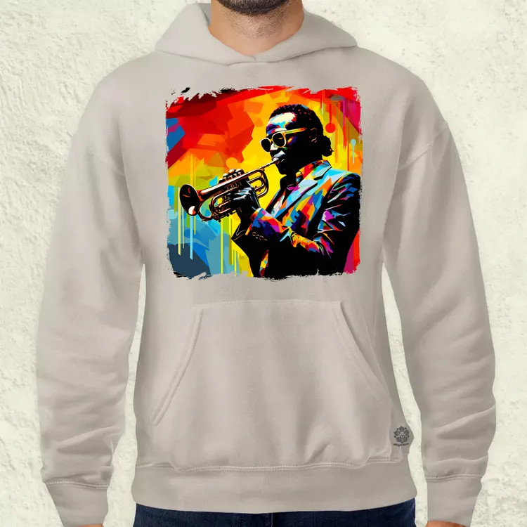 Pop art Miles Davis v1 férfi pulóver