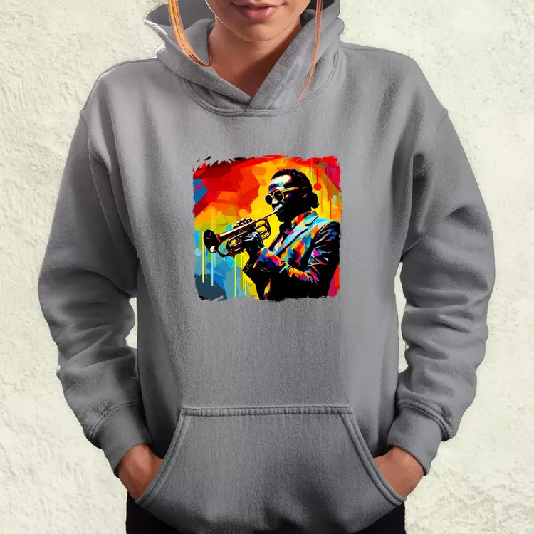 Pop art Miles Davis v1 női pulóver
