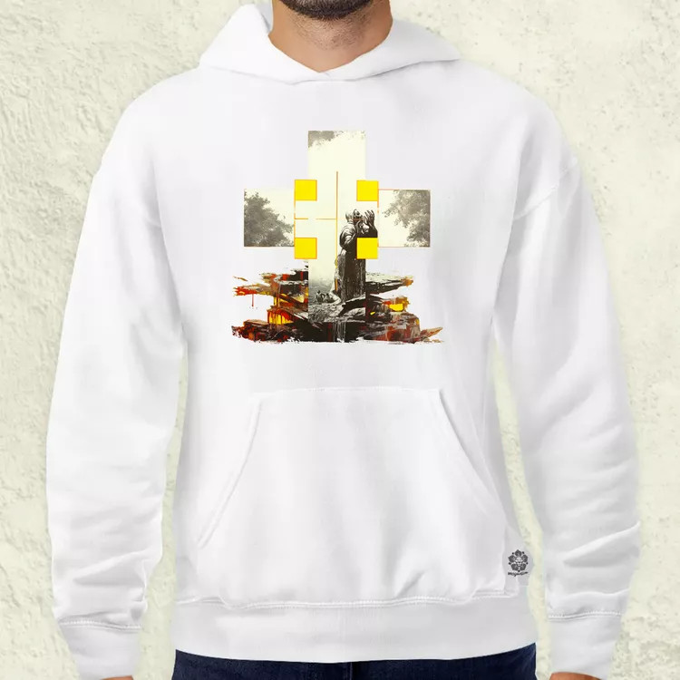 Modern kereszt fantázia v8 férfi pulóver
