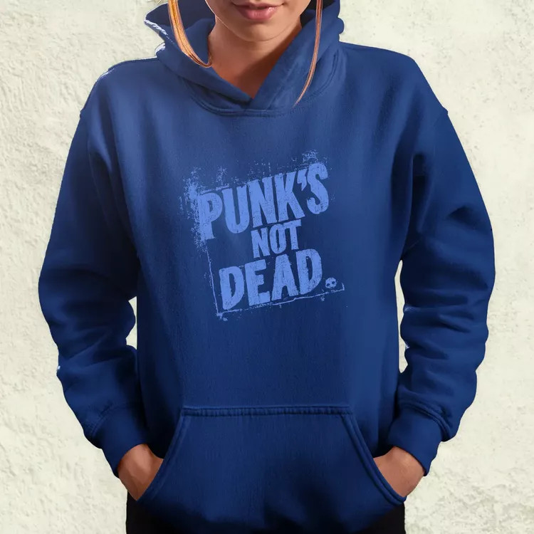 PUNK'S NOT DEAD lila női pulóver