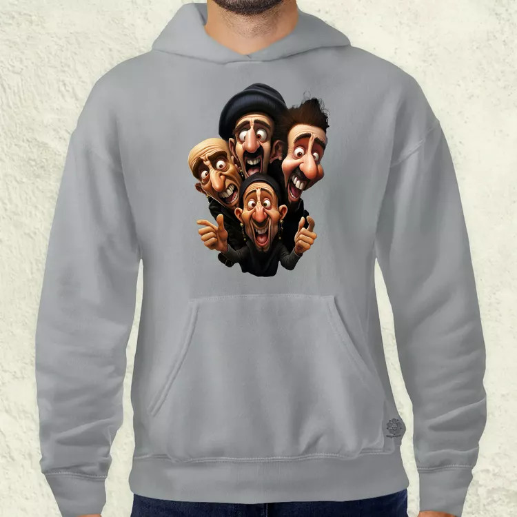 System of a Down karikatúra v1 férfi pulóver